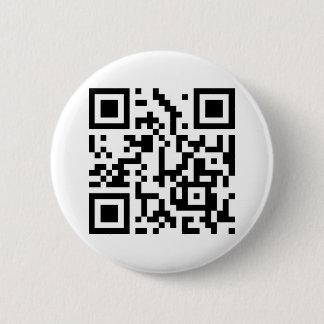 sticker anstecker qr code qr-code ronde button 5,7 cm
