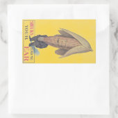 Sticker Antiek Antrhopomorf Veggie Corn Pun (Tas)