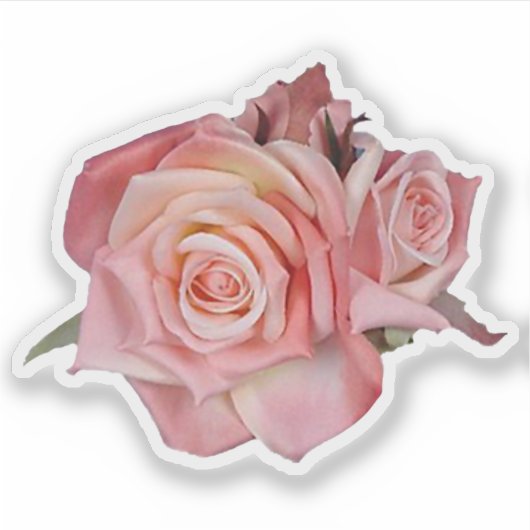 Sticker Antiek Rozen (Voorkant)