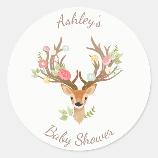 Sticker Antlers (Voorkant)