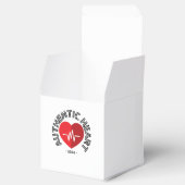 Sticker Authentieke Hart 2024 Bedankdoosjes (Geopend)