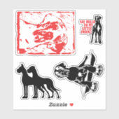 Sticker Autosticker Great Dane Collectie (Vel)