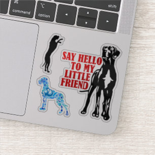 Sticker Autosticker Great Dane Collectie