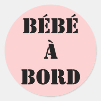 sticker "baby aan boord"