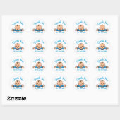 sticker baby Bedankt voor uw bestelling (Vel)
