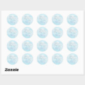 Sticker Baby Shower personalizado (Vel)