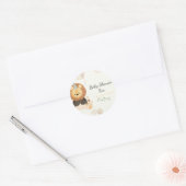 Sticker Baby Shower personalizado (Envelop)