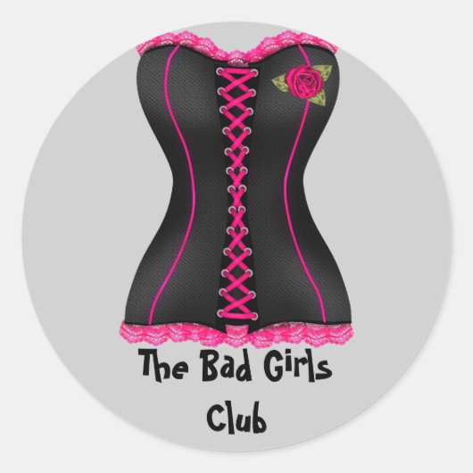 Sticker Bad Girls Club (Voorkant)