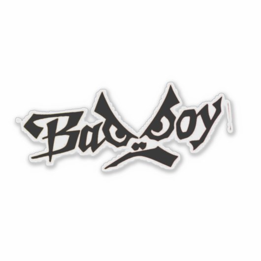 Sticker Badboy (Voorkant)