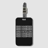 Sticker Bagagelabel (Voorkant (verticaal))