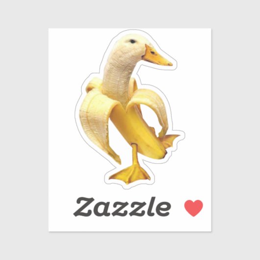 Sticker Banana Duck Meme (Vel)