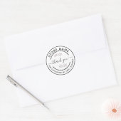 Sticker Bedankje Vet Kaarsenbedrijf (Envelop)