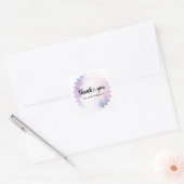 Sticker Bedankt – Elegant Ontwerp voor Verpakking (Envelop)