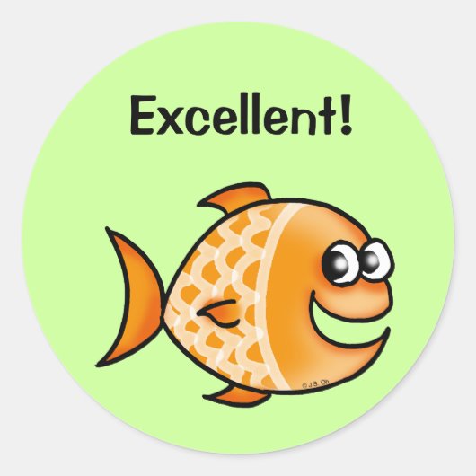 Sticker belonen (Uitstekend!) (Voorkant)