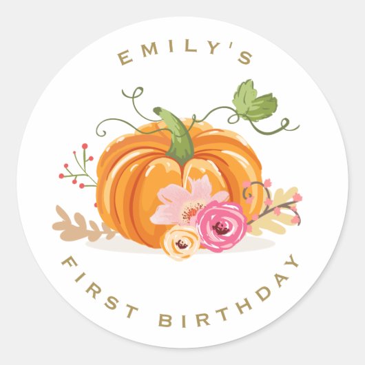 Sticker Birthday Girl (Voorkant)