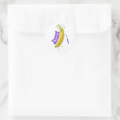 Sticker Blad - Dansende Bananen (Tas)