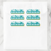 Sticker blad van het waterinlaatjournaal (Tas)