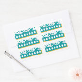 Sticker blad van het waterinlaatjournaal (Envelop)