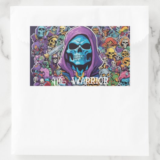 Sticker bom vol Skeletor (Tas)