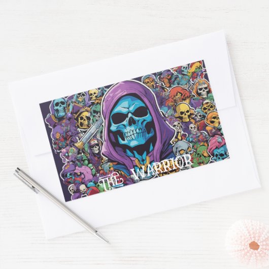Sticker bom vol Skeletor (Envelop)