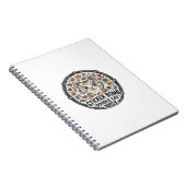 Sticker Bomb Doodle Kat POD Vector Kunst - Sticker Notitieboek (Rechterzijde)