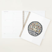 Sticker Bomb Doodle Kat POD Vector Kunst - Sticker Planner (Display)