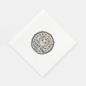 Sticker Bomb Doodle Kat POD Vector Kunst - Sticker Servet (Hoek)