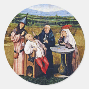 Sticker: Bosch - Stone of Madness Ronde Sticker