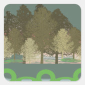 Sticker bosgrond (Voorkant)