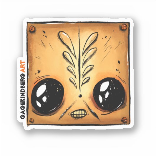 sticker "BOXHEAD" (Voorkant)