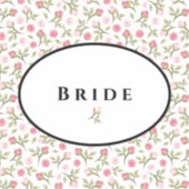Sticker Bride Rozen (Voorkant)