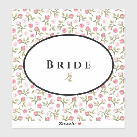 Sticker Bride Rozen (Vel)
