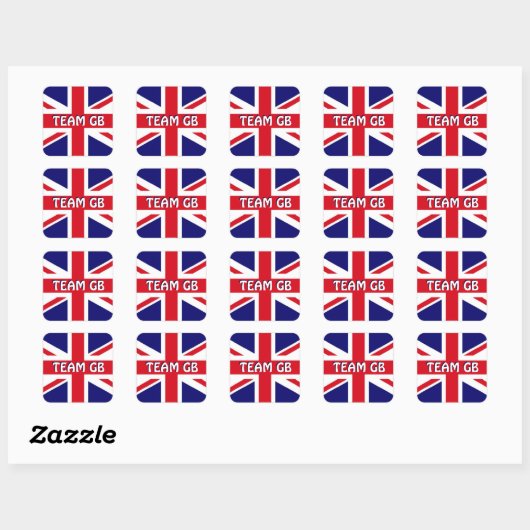 STICKER Britse vlag (Vel)