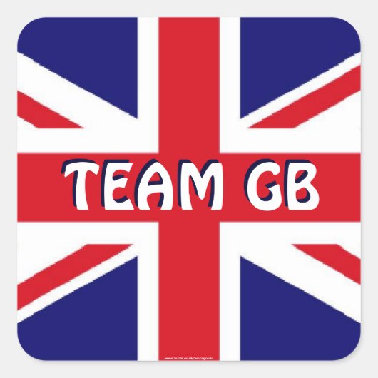 STICKER Britse vlag (Voorkant)