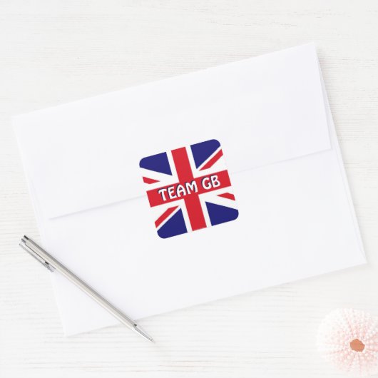 STICKER Britse vlag (Envelop)