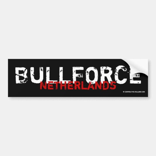 Sticker Bullforce (Voorkant)