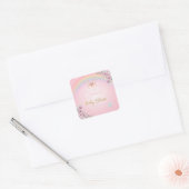 Sticker Butterflies, Rainbow, Pink Gold (Envelop)