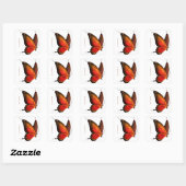 Sticker/Butterfly Dream Vierkante Sticker (Vel)