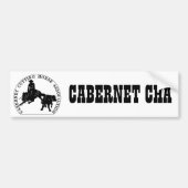 Sticker Cabernet CHA Blanc (Voorkant)