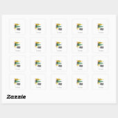 Sticker cadeau eerste schooldag (Vel)