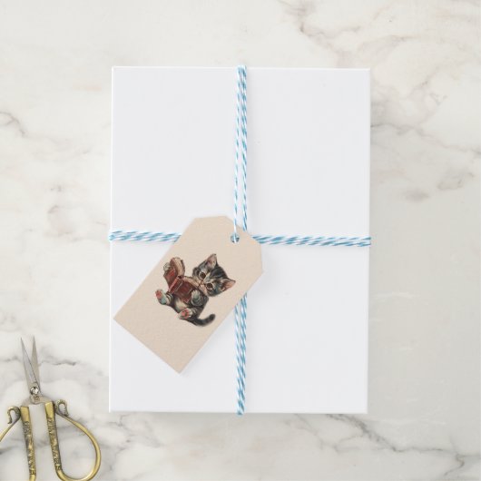 Sticker Cadeaulabel (Met Touw)