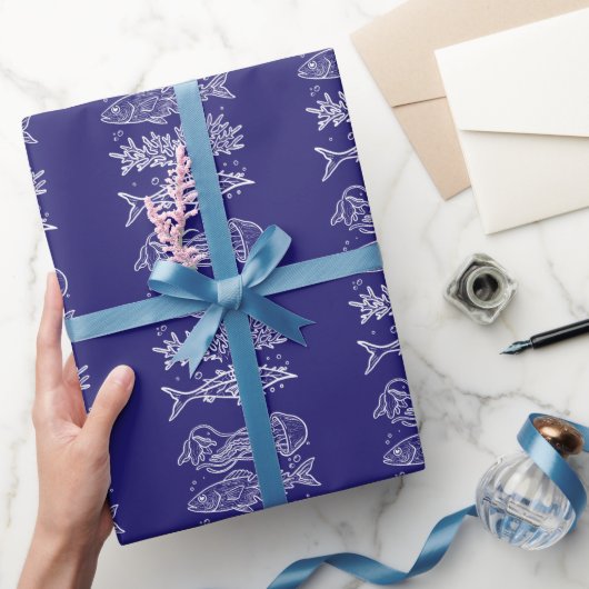 Sticker Cadeaupapier (Geschenken)