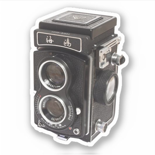 Sticker  camera (Voorkant)