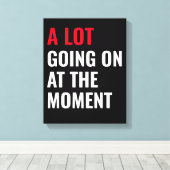 Sticker Canvas Afdruk (Insitu (Houten vloer))