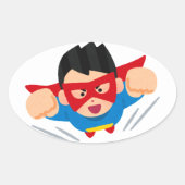 sticker "Captain Zoom" (Voorkant)