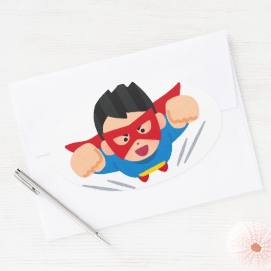 sticker "Captain Zoom" (Envelop)