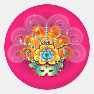 Sticker Carnaval Mask