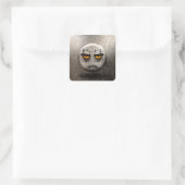 Sticker Carré Frankenmoji Vintage (Tas)