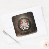 Sticker Carré Samouraïmoji Vintage (Envelop)