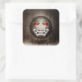 Sticker Carré Samouraïmoji Vintage (Tas)